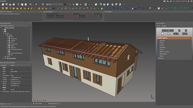 freecad  dla architektów